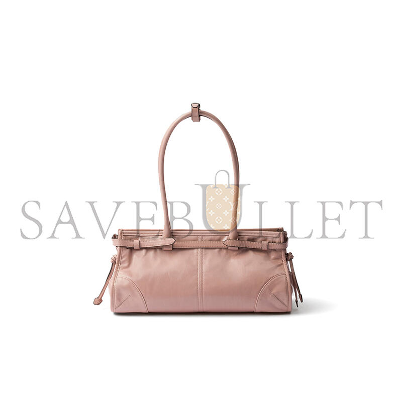 PRADA BONNIE MEDIUM LEATHER HANDBAG 1BA426 (32*15.5*12cm)